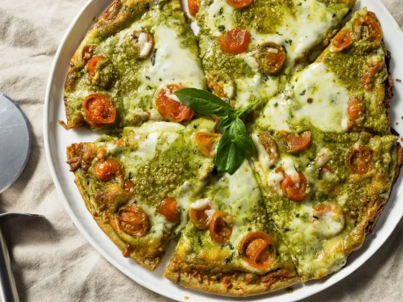 pesto pizza